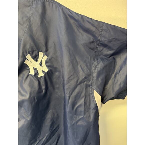 New York Yankees Nylon Warm-Up Pullover Diamond Collection Starter Size XXL - Picture 5 of 10
